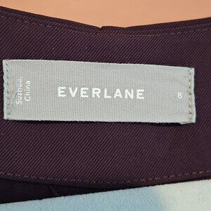 Plum everlane wrap dress size 8